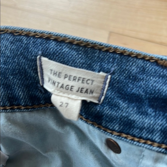 Madewell The Perfect Vintage Jean 27 Blue - Picture 3 of 5